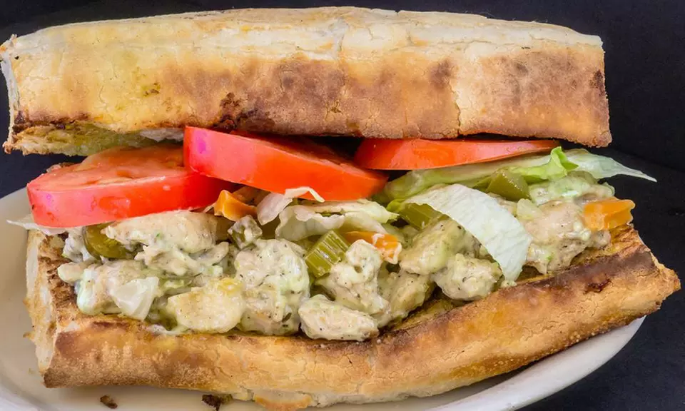 Two Sandwiches with Optional Hummus Plate at Cafe 53 (Up to 48% Off) - Second Medium