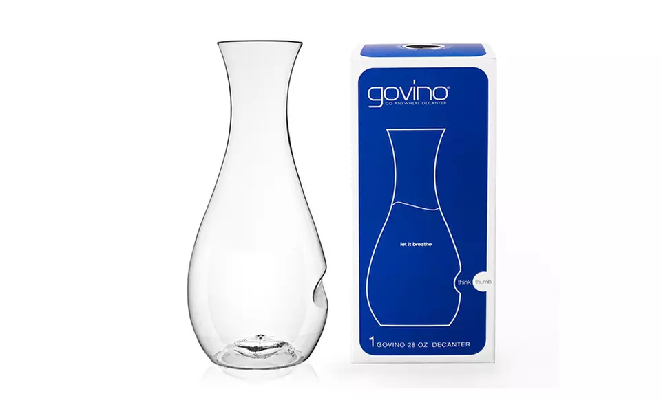 Govino Set of 8 Shatterproof Wineglasses or Govino Set of 4 Shatterproof Wineglasses with Decanter - Second Medium