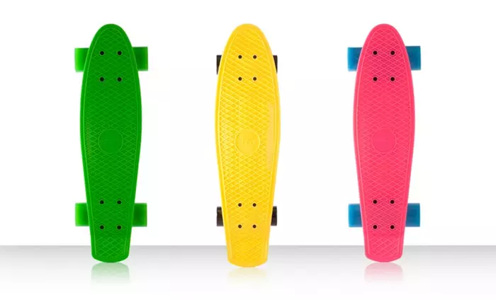 22 or 27 In. Frye Retro Skateboard. Multiple Colors Available. - Primary Image