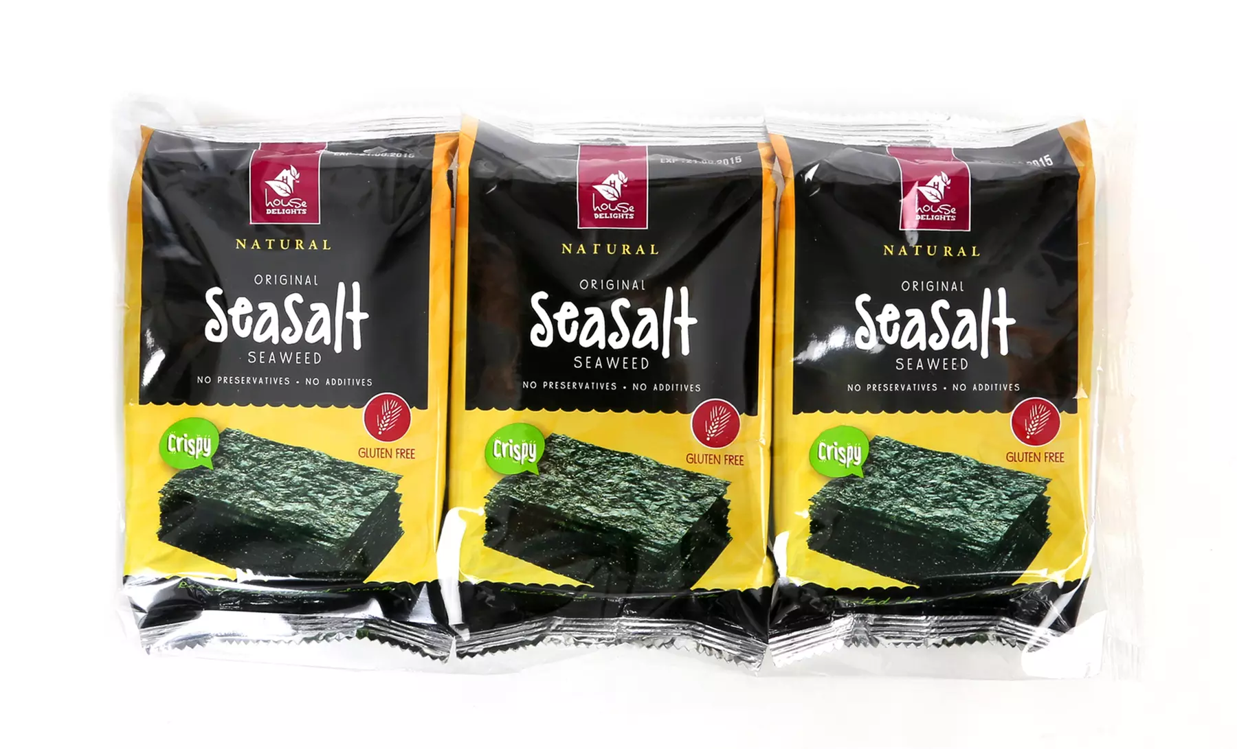 House Delight All-Natural Roasted Seaweed (36-Pack) - Primary Image