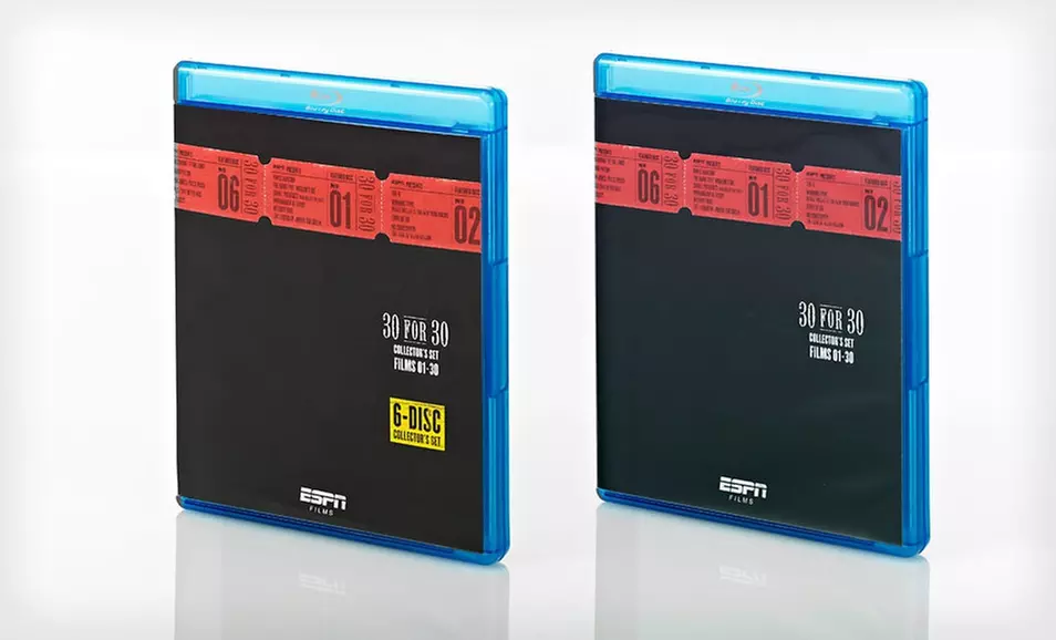 $39.99 for the ESPN 30 for 30 Collector's Set on Blu-ray ($99.95 List Price). Free Shipping and Returns. - Second Medium