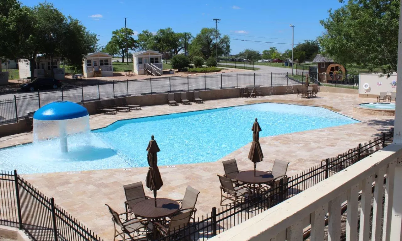 Stay at Hill Country Cottage and RV Resort in New Braunfels, TX. Dates into December. - Primary Image