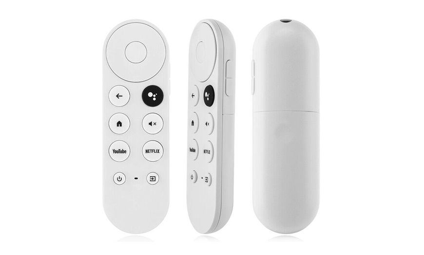 Image 1: Replacement Bluetooth IR Remote Compatible with Google Chromecast