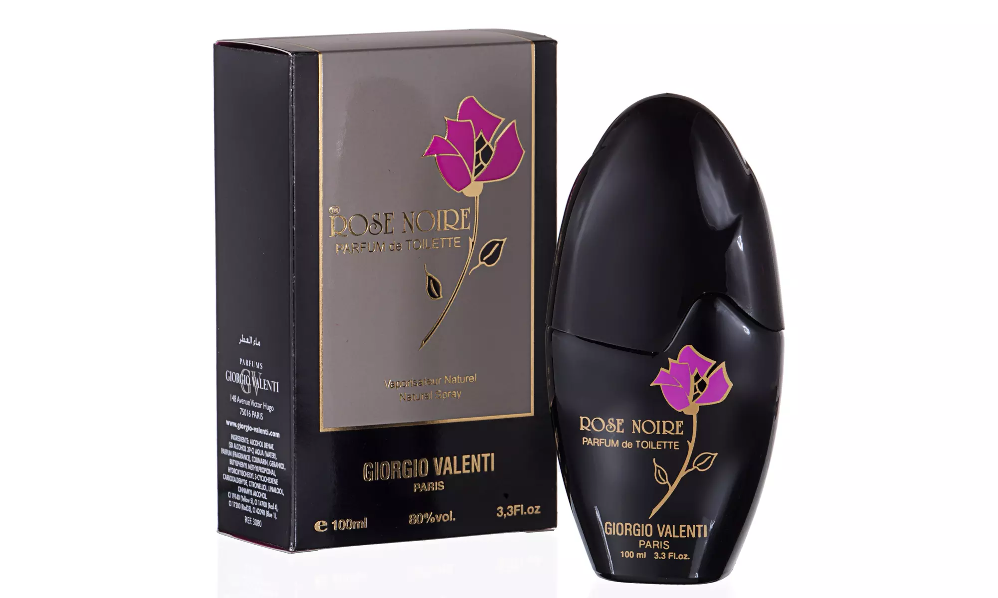 Giorgio Valenti Rose Noire Parfum de Toilette for Women; 3.3 Fl. Oz. - Primary Image