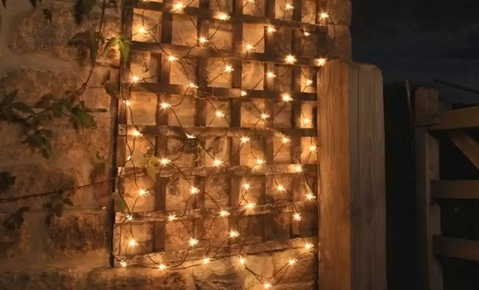 100 LED Solar Net Mesh Fairy Lights (2-Pack) - Primary Image