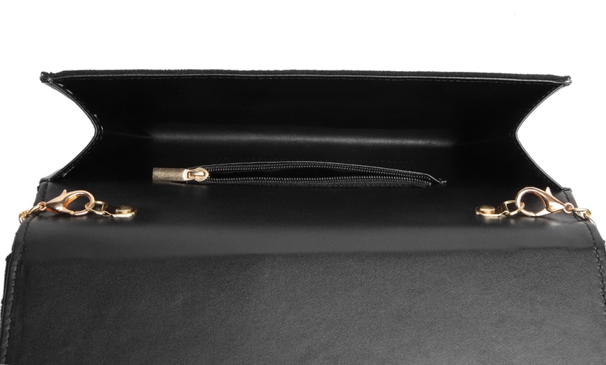 Image 5: Miss Lulu Clutch Handbag