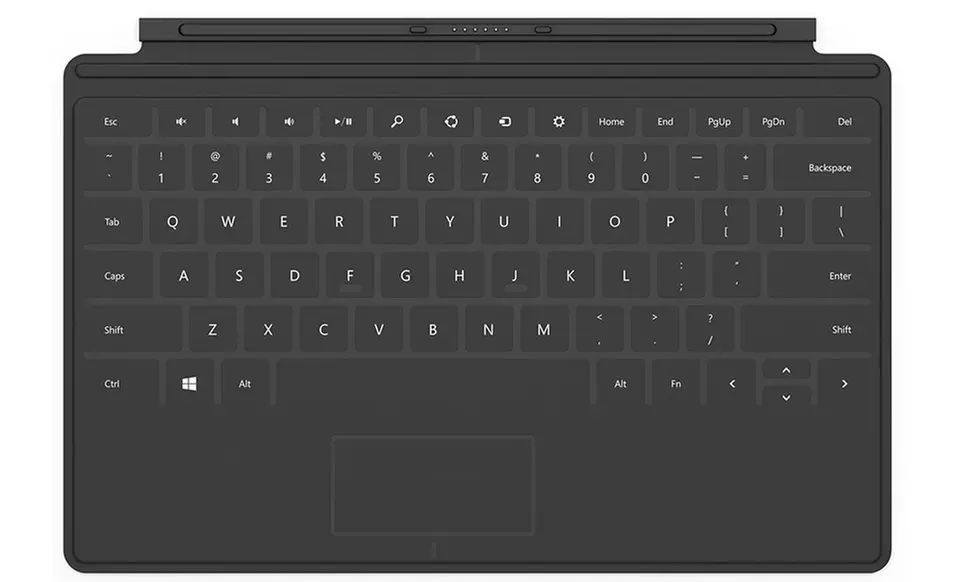 Microsoft Surface 64GB Tablet with Black Touch Cover - Second Medium