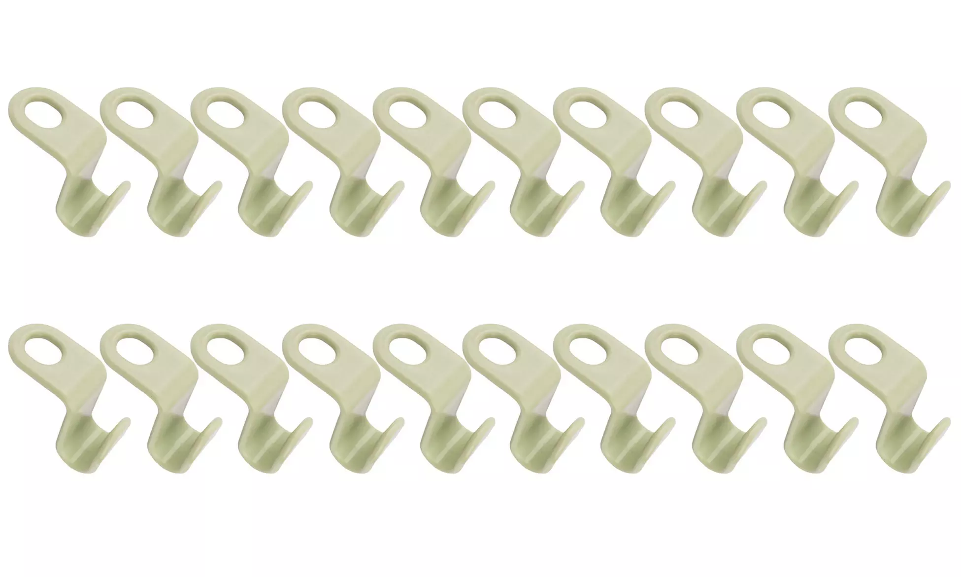 Four-Pack of Space Saving Clothes Hanger Connector Hooks