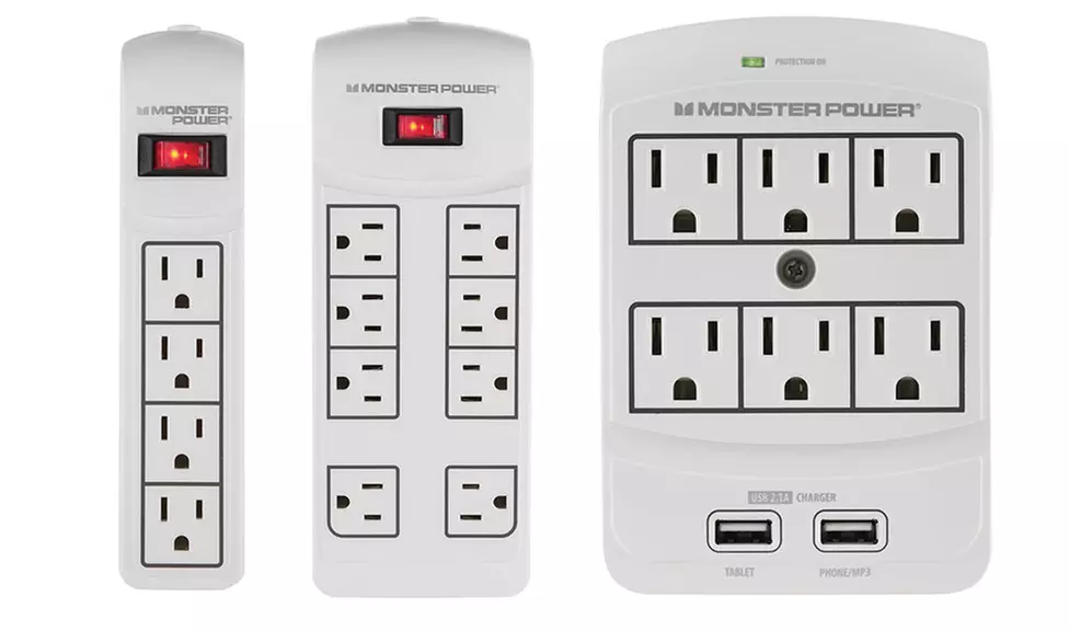 Monster Power 4-, 6-, or 8-Outlet Surge Protectors - Primary Image