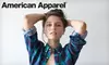$25 for $50 Worth of Clothing and Accessories Online or In-Store from American Apparel in the US Only