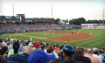 $20 for a Somerset Patriots Baseball Package for Two at TD Bank Ballpark (Up to $43 Value). 11 Games Available. - Primary Image