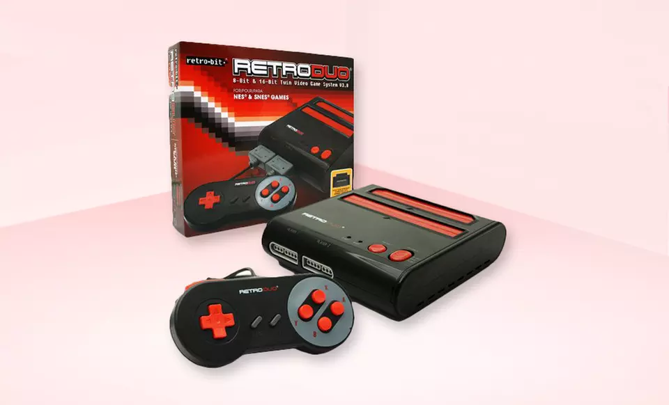 $39.99 for a RetroDuo NES/SNES Game Console ($59.99 List Price). Free Shipping and Returns. - Primary Image