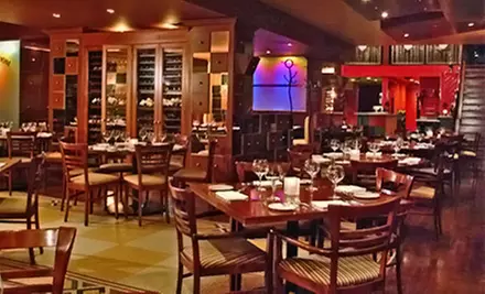 $75 for a Four-Course Dinner for Two at Wildfire Steakhouse & Wine Bar (Up to $161.80 Value) - Second Medium