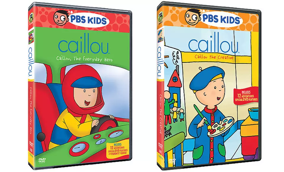 PBS Caillou DVD 4-Pack - Second Medium