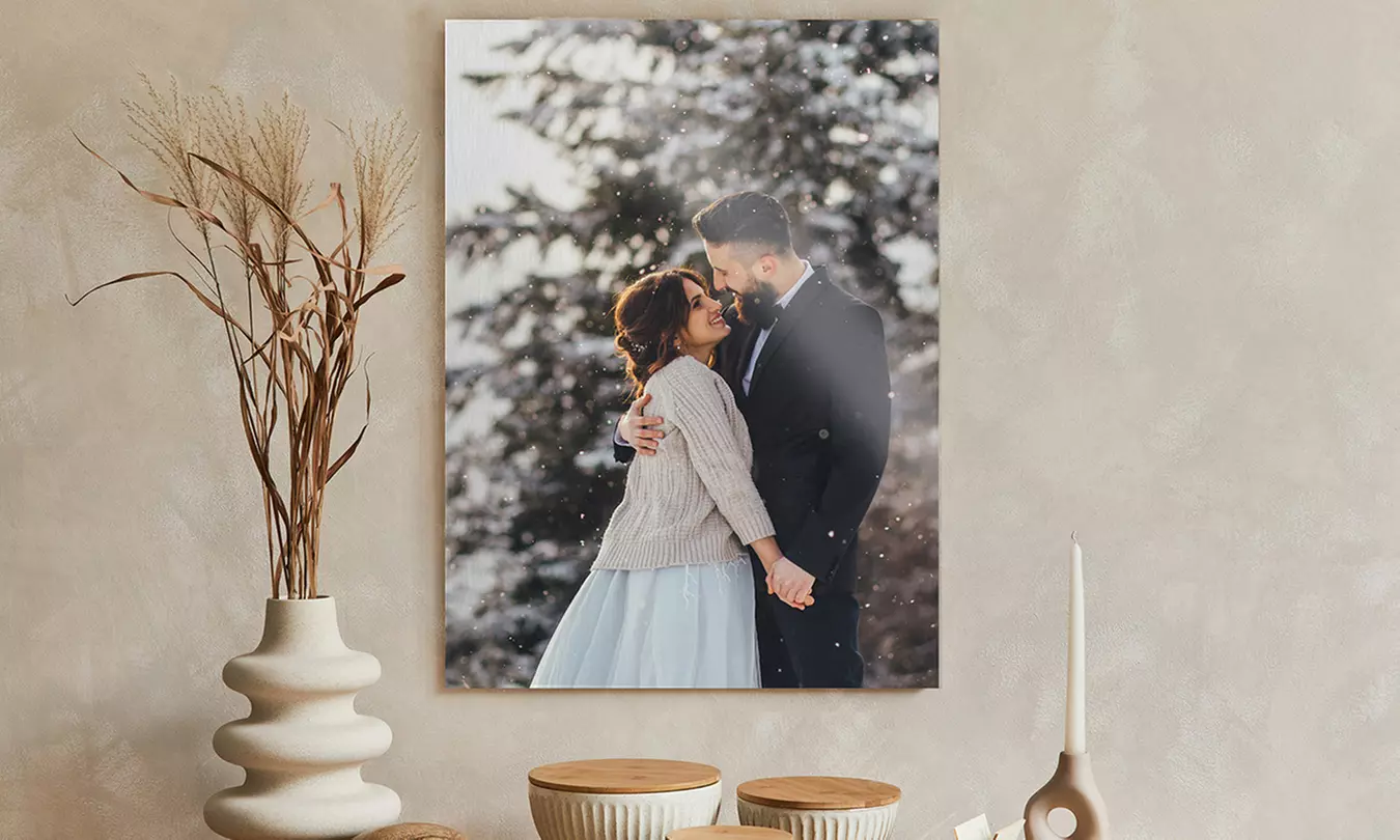 Breng je muren tot leven met een foto op wit aluminium