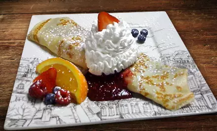 $12 for $24 Worth of Sweet and Savory Crepes at what crêpe  - Primary Image