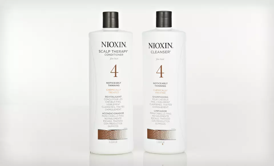 Nioxin Hair-Thickening System (Half Off). Four Options Available. Free Shipping. - Second Medium