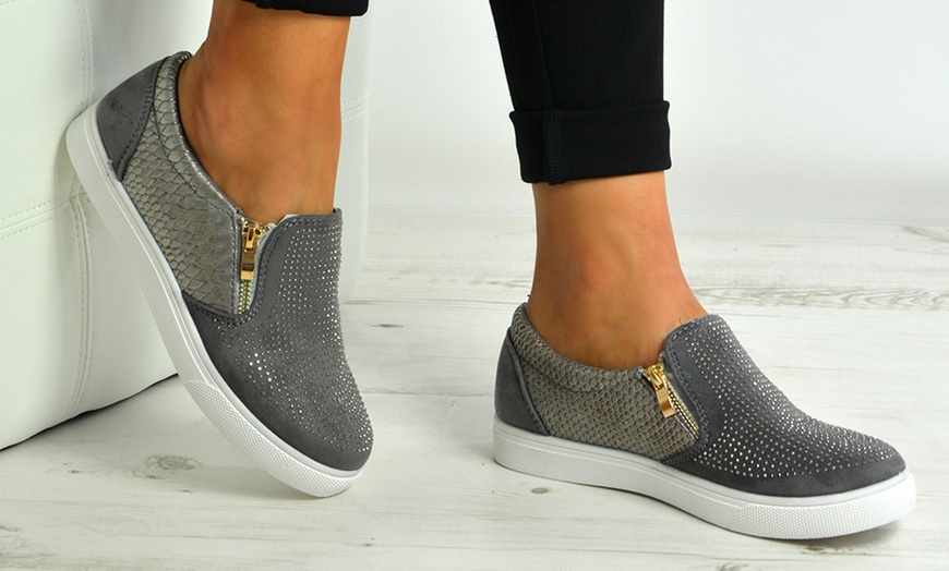 Image 7: Women's Slip-On Trainers