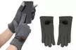 1 ou 2 paires de gants fonction tactile avec pompon collection Melania - Second Medium