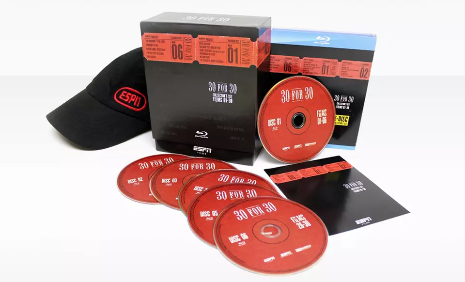 ESPN 30 for 30 Blu-ray Collector's Set with ESPN Hat. Free Shipping and Returns. - Primary Image