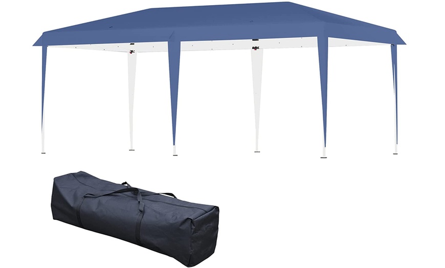 Image 18: Outsunny Portable Pop-Up Gazebo