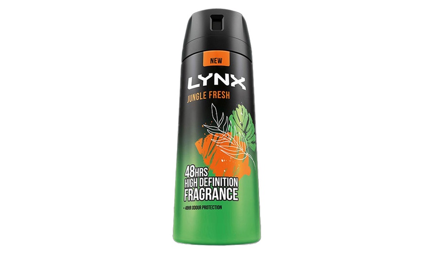 Image 2: Six Packs of Lynx Body Sprays Jungle Fresh 48Hrs Protection 