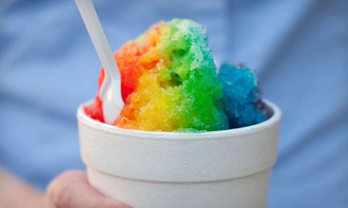 Gourmet Shaved Ices - Icy Paradise- DNR | Groupon