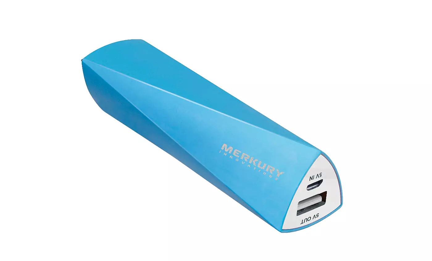 Merkury Innovations 2200mAh Portable Battery Charger in Black, White, or Blue. Free Returns. - Second Medium