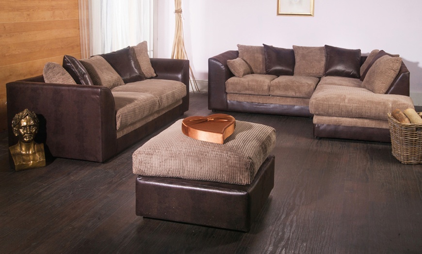 Image 1: Milo Three-Seat Sofa