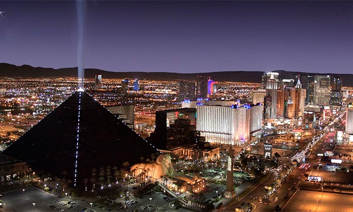 Luxor Hotel and Casino on Las Vegas Strip