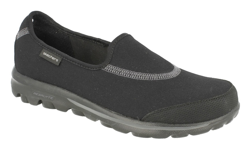 Image 2: Ladies' Skechers Go Walk Trainers