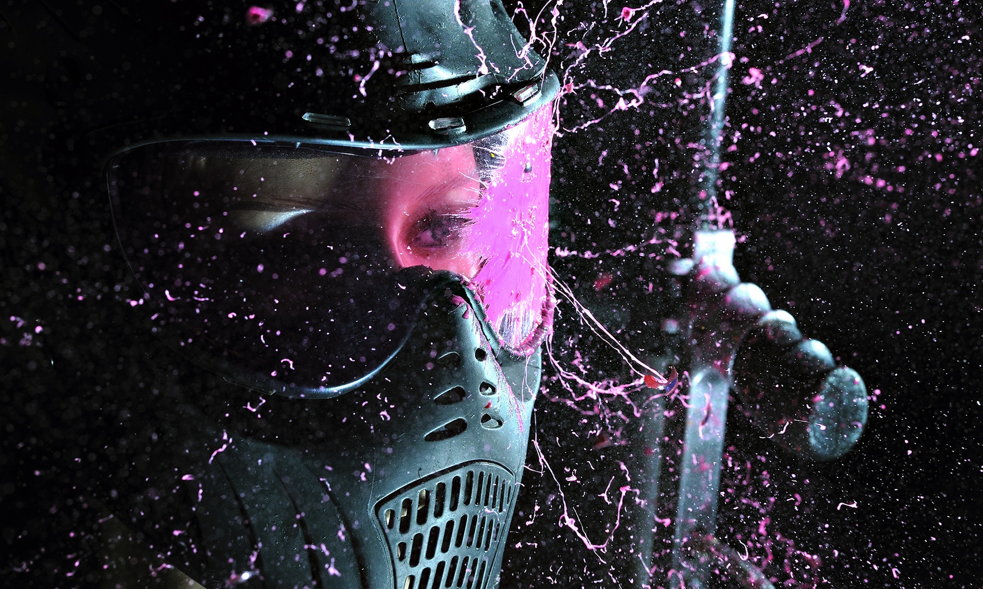 All-day paintball outings for 2, 4, or 6 at themed fields