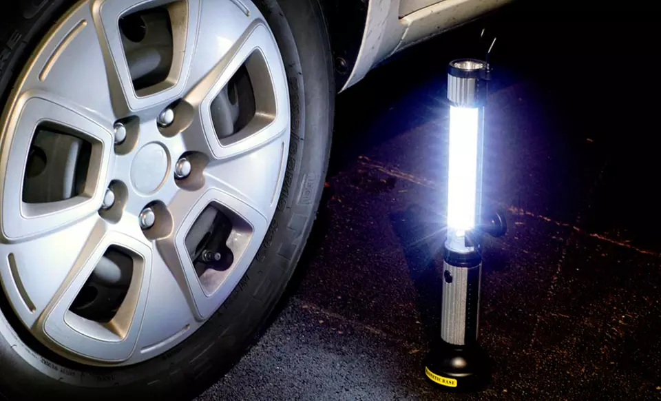 2-Pack of Rechargeable LED Work Lights. - Second Medium