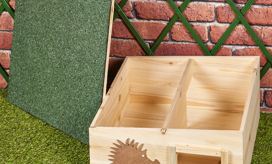 Image 5: One or Two Hedgehog Houses with Bitumen Roofs