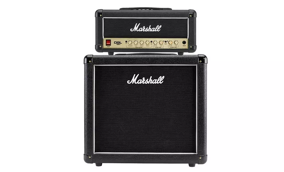 Marshall Guitar-Amp Combo with 15-Watt Head and Speaker Cabinet. Multiple Combos from $999.99–$1,999.99. - Second Medium