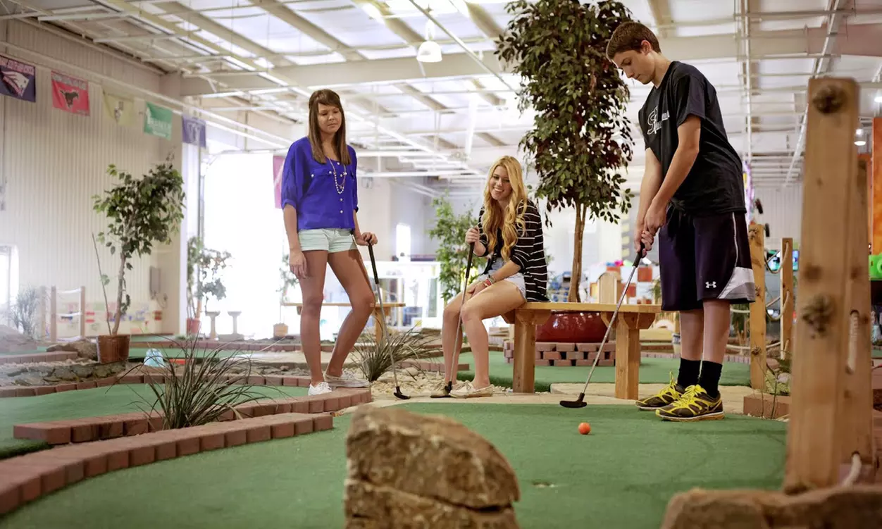 $18 for Indoor Mini Golf for Four & $10 Video Arcade Credit at Chesterfield Sports Fusion (a $34 Value) - Primary Image