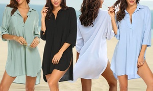 Women's Beach Cover-Up Shirt