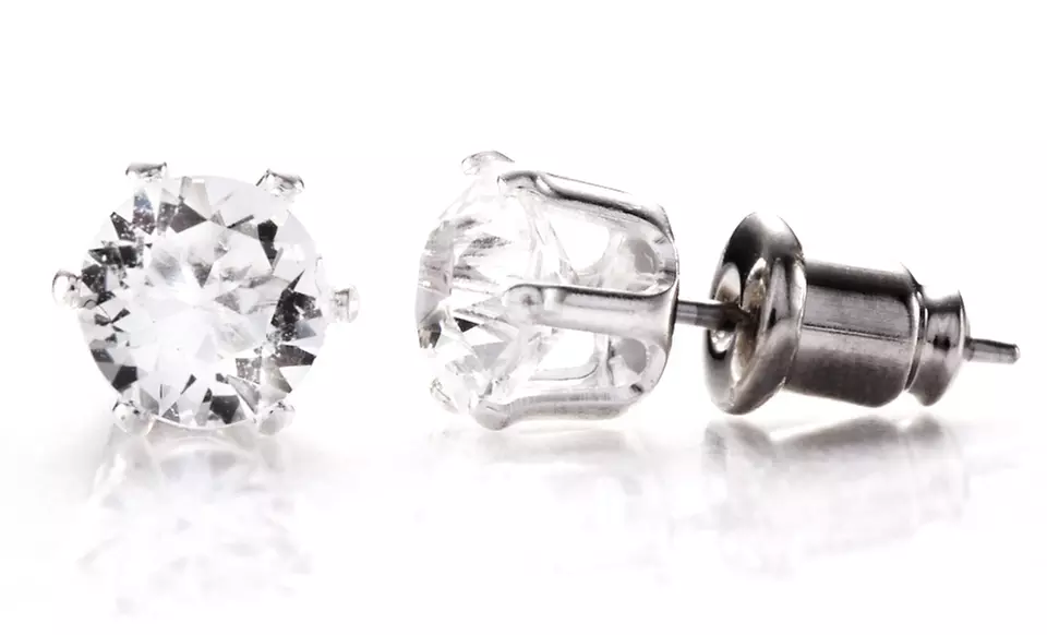 $5.99 for One Pair of Swarovski Elements Crystal Stud Earrings ($62 List Price). Free Returns. - Primary Image