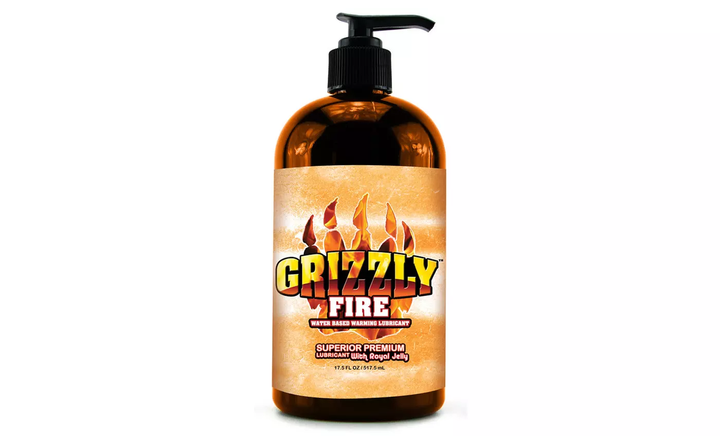 Nature Lovin' Lubricants Grizzly Fire Warming Lubricant; 9.5 Oz. or 17.5 Oz. from $12.99–$17.99 - Second Medium