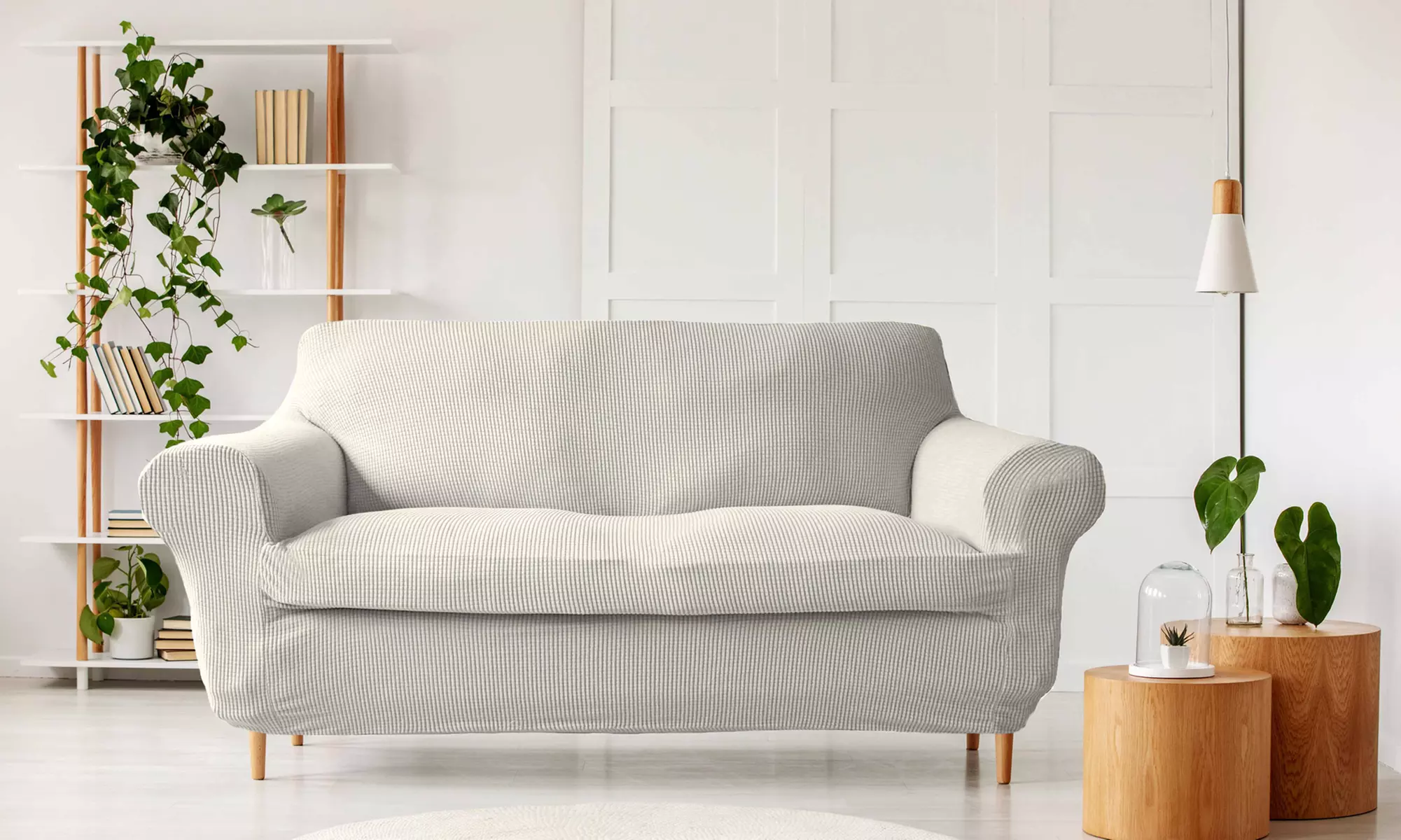 Housse de canapé élastique "Leslie"