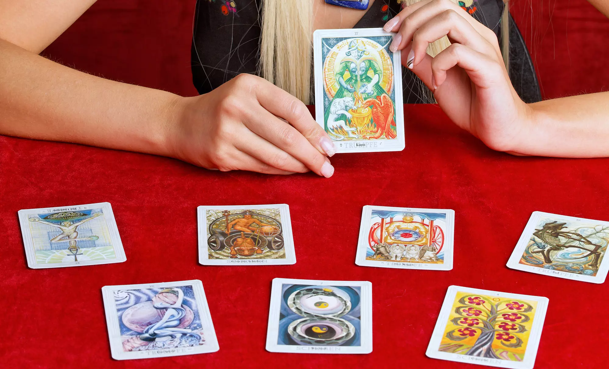 Psychic and Tarot-Card Reading Sessions with Mrs. Nicholas Wilmington (Up to 68% Off). Three Options Available.  - Primary Image