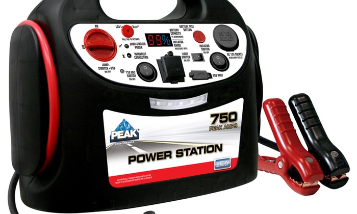 Peak 750 Amp Power Station Groupon Goods   C700x420 