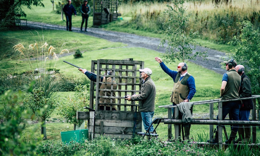 Image 1: Up to 20% Off on Clay Pigeon Shooting (Activity / Experience) at Bisley Shooting Ltd