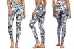 Lock and Love Women's Printed Tummy-Control Active Leggings with Pockets - Image 7