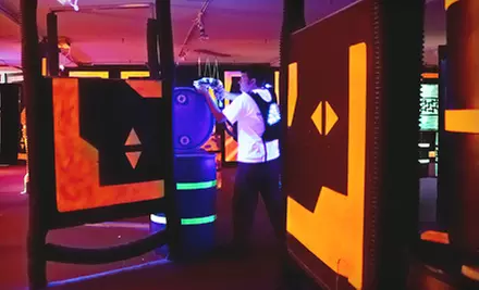 $12 for Two Games of Laser Tag and One Hour of Gaming at A New World Laser Tag in Middletown (Up to $24.50 Value) - Primary Image