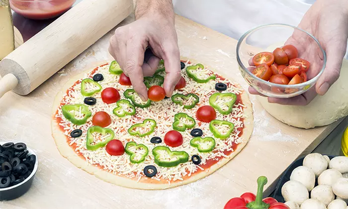 Pizza-Making Class for One, Two, or Four with Appetizers and Wine at Eat and Drink Wild (Up to 43% Off) - Primary Image