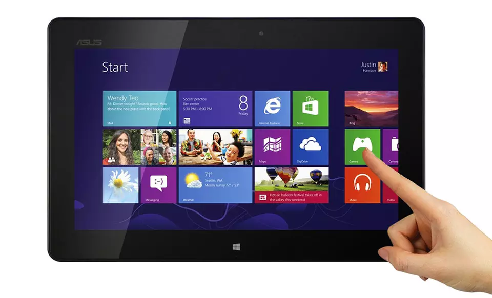 ASUS VivoTab 10.1" 32GB Windows Tablet for AT&T (Manufacturer Refurbished) - Primary Image