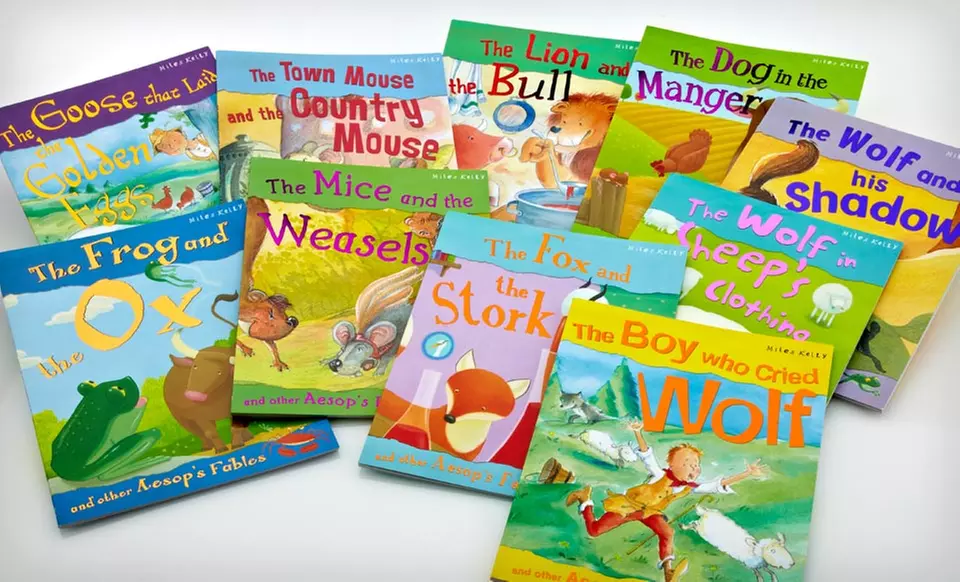 $19.99 for a 10-Book Set of Aesop's Fables ($89.90 List Price). Free Shipping. - Primary Image