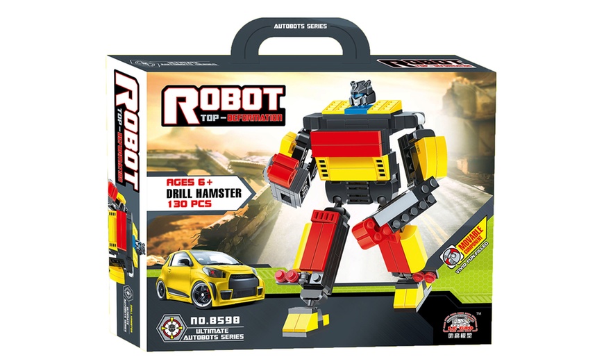 Image 11: Robots Building Blocks Set