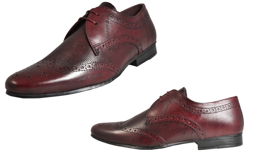 Image 2: Men's Leather Brogues